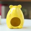 Nido de Cerámica para Hámster Nido Refrigerante Habitación Cuatro Estaciones Universal Casa para Dormir Nido para Mascotas Refugio para Hámster Lindo Nido para Dormir de Canguro