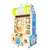 Máquina de juego de premio de lotería de la suerte comercial grande para centros de arcade, máquina de regalos de plato giratorio con joystick de monedas para interiores