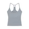 Top de Color Sólido sin Mangas y Espalda Descubierta Ajustado para Mujer, Camisola Sexy y Sencilla para Usar en Capas o Sola