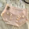 Ropa interior de algodón bacteriostático Clase 7A para mujer, algodón de Clase A para bebé, calzones de algodón para niña de talla grande de cintura media