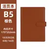 Capa Multifuncional Vintage para Negócios com Logo Personalizado A5 Caderno Espesso para Reuniões Empresariais com Fechamento de Fivela