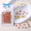 Acessórios para Nail Art Desenho Animado Fofo Abelhinha Filhote de Cachorro Gelo Monstro Boca Grande Transparente Decoração de Unha Tridimensional Pequenos Acessórios de Resina