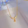 Colar de design de luxo leve de alta qualidade com design totalmente cravejado de diamantes para mulheres, colar de corrente para clavícula com pingente de estrela deslumbrante, acessório de pescoço requintado e elegante