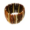 Pulsera de Cuerda Elástica con Empalme Degradado de Acrílico, Pulsera de Lujo Ligero de Nicho de Gama Alta, Accesorio de Mano con Personalidad y Temperamento Estilo Europeo y Americano