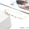 Acessórios de Cabelo Diamante Coreano Faixa Fina para Cabelo Headband de Pérola e Strass Headwear Estilo Coreano Faixa de Cabelo com Laço Joia de Prender o Cabelo para Mulheres
