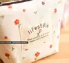 2830 Cartera Pequeña de Lona Fresca Floral para Monedas Bolsita Pequeña para Monedas Bolsa Cuadrada Linda para Auriculares Bolsa Pequeña