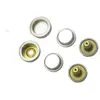 Botones de Cobre 501 de 4 Agujeros en Stock, Juego de Tres Piezas de Botones de Cobre Huecos y Sólidos para Chaquetas de Plumas, Chaquetas de Mezclilla y Abrigos