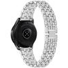Para Samsung Galaxy Watch 4 Classic y Five Beads and Diamonds Banda de Metal para Reloj Active 2 Mujer