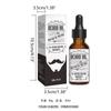Cross border Beard Oil Care crescimento da barba definir óleo de crescimento da barba nutrindo forte crescimento de óleo de barba atacado