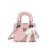 Bolsa Estética de Alto Padrão, Bolsa Quadrada Pequena de Nicho Estilo Coreano, Bolsa de Ombro Estilosa e Simples, Nova Bolsa Transversal da Moda para a Temporada