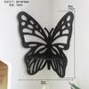 Artesanía de Madera Transfronteriza de Amazon Mariposa Hueca Cristal Estante de Almacenamiento Sencillo Decoración para el Hogar Adornos de Pared