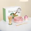 Juego de Té Matcha Transfronterizo con Batidor de Té Esmaltado al Horno, Juego Matcha Estilo Japonés con Tazón Matcha con Boquilla, Alto Valor Estético