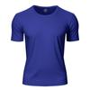 Camiseta de manga corta con cuello redondo, secado rápido, para maratón y fitness, talla asiática, para hombre y mujer, de gran venta, con comercio exterior transfronterizo TK 2025