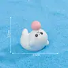 Miniaturas lindas y juguetonas de focas para micropaísajes, decoraciones DIY temáticas de playa, accesorios de bolsa sorpresa y piezas decorativas pequeñas