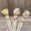 Regla Giratoria de Capibara de Dibujos Animados 15cm Regla Recta Creativa para Estudiantes Regla de Medición para Dibujo Linda para Aliviar el Estrés Papelería Premio