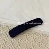Pasador Triángulo de Tela Simple Estilo Coreano, Pinza Rectangular Versátil Retro, Pinza Elegante para Flequillo, Pinza para la Parte Trasera de la Cabeza