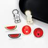 Nuevo Insignia Broche Palma Sandía Palestina Aleación Niños Descalzos Accesorios Vagabundos en stock Mayoreo