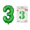 Globo de película de aluminio digital de 32 pulgadas tarjeta de papel tapa dura empaque individual independiente cuerpo delgado globo de decoración flotante para fiesta digital