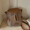Bolso de cubo tejido transfronterizo, moderno y versátil, nuevo modelo de verano 2026, bolso cruzado de diseño simple de nicho