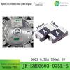 0603 0,75A 6V componente SMD fusível termistor auto-regenerativo de resistência ultrabaixa JK-SMD0603-075L-6