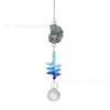 Água-viva Estilo Oceano Azul, Estrela-do-mar, Concha DIY Pegador de Sol de Cristal Série de Natal e Ano Novo Presentes Mercadorias Transfronteiriças