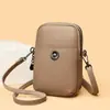 2026 Bolso Canguro Nuevo Moda Femenina Versátil Bolso de Mano para Mujer Hombro Cruzado Bolso para Madre de Mediana Edad