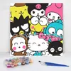 20*20 Pintura al Óleo Digital de Dibujos Animados de Anime Pintura Decorativa DIY para Colorear Hecha a Mano para Niños Stock Listo Pintura al Óleo Digital al por Mayor