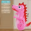 Grande Dinossauro Inflável Capotante para Crianças, Brinquedos de Desenho Animado, Crianças Educacionais, Homens e Mulheres, Brinquedos Grandes de Treinamento de Boxe