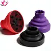 Cubierta Plegable Transfronteriza para Secadora de Pelo Rizado Herramientas de Peluquería Estilismo Cubierta de Silicona Elástica Resistente a Altas Temperaturas