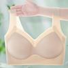 Colete de Beleza Skin Color Ultra Fino Refrescante Sem Costura Primavera e Verão Alças Largas Emagrecimento Esportivo Alta Elasticidade Sutiã Plus Size Intimates