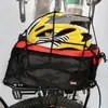 Rede elástica fixa para carga bicicleta motocicleta corda de bagagem rede para capacete rede para bagagem gancho bolsa de rede de bagagem de borracha
