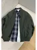 Chaqueta de hombre 2026 nuevo modelo transfronteriza casual abrigo marca de moda suelta versátil cuello alto chaqueta de béisbol top de alta calle