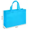 Bolsas No Tejidas listas para usar al por mayor, Bolsas de Tote No Tejidas Rojas Engrosadas, Bolsas de Regalo, Bolsas de Compras para Tiendas de Ropa