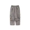 Ropa Moderna Infantil de Street Dance Conjunto de Pantalones Cargo de Manga Corta Hip-Hop para Niñas y Niños Atuendo de Presentación de Baile Hip-Hop
