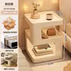 Mesita de Noche Alternativa Lujo Alto Gama Pequeña Artesanía de Hierro Hogar Dormitorio 2026 Venta Caliente Mini Estante de Almacenamiento para Mesita de Noche