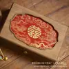 Caja de Joyería para Boda China Caja de Almacenamiento de Video para Joyería de Nogal Caja de Almacenamiento para Pendientes y Pulseras Regalo de Boda Caja de Madera