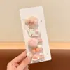 Pinzas para el Cabello de Niños Coreanos Pinzas para el Sudor Pinzas para el Cabello Fetal de Bebé No Dañinas para el Cabello Pinzas para Cabello Fino Pinzas para Flequillo de Bebé y Niño Pequeño Accesorios para el Cabello