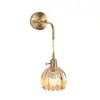 Luminária de parede retrô estilo japonês, iluminação floral, luminária de vidro, lustre de abóbora minimalista nórdico wabi-sabi para sala de jantar, balcão de bar e ilha