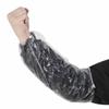 Manga desechable transparente impermeable y a prueba de aceite para adultos, otoño e invierno, manga de plástico grueso para el trabajo de mujeres, manga antisuciedad