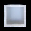 Soporte para libros de resina epoxi cristalina, adorno rectangular, molde de epoxi, adorno de espécimen DIY, soporte de exhibición, molde de silicona