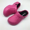 Chinelos atacado laboratório EVA sapatos de trabalho protetor sapatos com furo amostra disponível