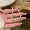 Pulseira de Pérolas Irregular Ajustável Estilo Francês, Design de Nicho, Pulseira Versátil, Luxo Leve, Sensação de Alto Padrão, Joias para Atacado
