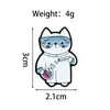 Broche con Forma de Lazo de Tema Médico Transfronterizo Accesorios Lindos de Dibujos Animados de Niña Insignia Decoración para Mochila Abrigo
