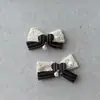 Meias Coloridas Listradas com Coração e Laço Acessório para Bolsa Roupas Capa de Celular Chapéu DI Boneco de Animal de Estimação