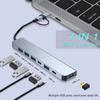 Estação de Acoplamento Portátil Tipo C Notebook Estação de Acoplamento Tudo-Em-Um Projeção de Tela de Exibição HD Extensor USB