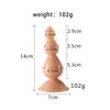 Plug anal de noite longa suprimentos para adultos expansor anal gay próstata tesoura de comércio exterior parte de trás da mão puxar contas fabricantes de plug anal