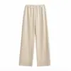 Pantalones Blancos Amplios tipo Nube para Mujer, Nuevo Estilo Primavera 2026, Corte Holgado, Pantalones Deportivos Adelgazantes, Pantalones de Yoga Levanta Glúteos