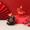 Año Nuevo del Caballo, Muévete el Cabello Ahora, Caja Sorpresa, Caballo Mecedora Creativo, Coche de la Suerte, Adornos para Coche, Regalos Creativos de Escritorio
