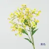 Flores Artificiais para Casamentos, Flores Artificiais, Daphne de 3 Galhos Haste Única, Buquê Estilo Pastoral Fresco, Arranjo de Flores, Decoração de Casa