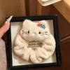 Scrunchie Bordado de Estrella de Gato Exclusivo para Niñas Lindas, Elástico Alto, Elegante Accesorio Versátil para Cola de Caballo